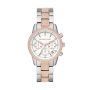 Ritz Silver Round Stainless Steel Women's Watch - MK6651