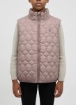 Polo Girls Payton Rose Taupe Puffer Jacket - 13-14 Pink