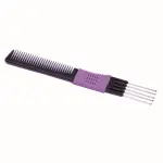 Basics Comb Perm Styler Black & Purple 3X19CM