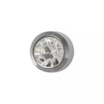 April Crystal Sterling Silver 3MM