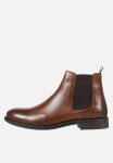 Leather Chelsea Sn - Cognac