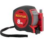 Tork Craft Measuring Tape With Marker 8M X 25MM Rubber Casing Matt Finish