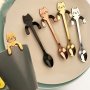 4PCS Set Of Adorable MINI Cat Stainless Steel Spoons - Perfect For Tea Coffee Desserts & Ice Cream