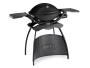 Weber Q 2200 Gas Grill And Stand Black