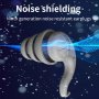 Reusable Silicone Earplugs For Sleeping With 3-Layer Noise Reduction - Waterproof Comfortable And Effective For Factory Woodworking And Swimming Use (1 Set)