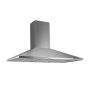 90CM Pyramid Extractor - Stainless Steel With LED Lighting