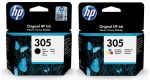 HP 305 Black And Color Ink Bundle