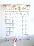 Acrylic Monthly Calendar - Geometric Shapes - 800MM X 800MM
