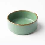 Flat Stackable Nibble Bowl Choose From 6 Colours - Green