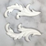 JP742 White Resin Everleigh Leaf 2'S