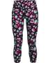 Girls' Heatgear Armour Printed Ankle Crop - BLACK-001 / Yxs