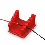 Goxawee Welding Soldering Station Wire Clamp Bracket Workbench Soldering Station With Two Large Suction Magnets Clamp Thick And