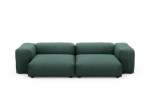 Two Module Sofa - Linen - Forest - 272CM X 136CM