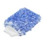 Soft Microfiber Car Wash Mitts - Blue And Black