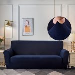 1PC Durable And Non-slip Sofa Slipcover Elastic Stretch Couch Cover For Bedroom Office Living Room Home Decor Cat Scratch Resist