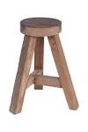 Teak Milk Stool
