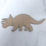 Wood Triceratops