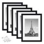 Picture Frame Wall Hanging Photo Frame Black 4 Pack 11 X14INCH