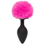 Happy Rabbit - Butt Plug Black & Pink Large