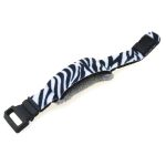 Luorng Zebra Print Guitar String Mute Damper Guitar String Mute Dampener Wrap Suitable For 6 String Guitar And Electric Guitar A