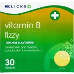 Clicks Vitamin B Fizzy Orange 30 Effervescent Tablets