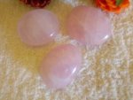Palm Rose Quartz Stone 4-5CM Small Massage Stone
