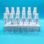 12PCS Small Fine Mist Spray Bottles Empty Refillable Makeup Sample Containers Perfume Atomizer Portable For Travel 30/50/60/100ML