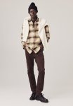 Regular Fit Flannel Shirt - Beige checked