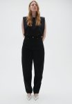 Curvy Fit Barrel High Jeans - Black