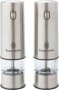 Russell Hobbs Illuminated Battery Operated Salt & Pepper Mills Stainless Steel