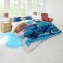 Vespa Scooter Duvet Cover Set By Botha Louw Double