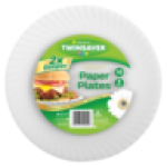 White Paper Plates 10 Pack