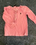 Ralph Lauren Pink Long Sleeve T Shirt 3Y