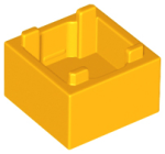 Parts Container Box 2 X 2 X 1 - Top Opening 35700 - Bright Light Orange