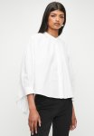 Superbalist Bubble Sleeve Mandarin Shirt - White