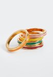Metal Ring Set - Gold