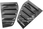 Car Side Vent Window Louver Fit For Golf 6 – Car Accessories 1 Pair Window Shutters Covers