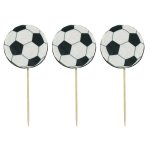 Soccer Ball On Stick Pack Of 3
