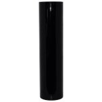 Black Cylinder Vase Base - L