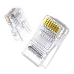 UGreen Unshielded CAT6 RJ45 Pass-through Connectors 10-PACK