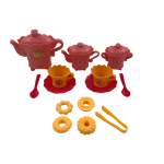 Kiddies Pretend 17PC Tea Party Set