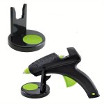 1PC Hot Glue Gun Holder Plastic Hot Melt Glue Gun Base Stand Organizer Floral Crafts Tools Storage Rack Accessories Home Diy Rep