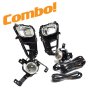 Kia Picanto Fog Light Set With Chrome Trim 17+
