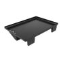 Bedside Organizer - Clip-on Storage Tray For Bunk Bed - Black.