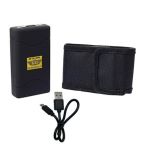 Uzi USB Rechargeable Stun 1.5 Million Volts - Black