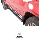 Foton Tunland G7 Double Cab Side Steps Black For