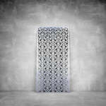 Wall Art D021 - 1040 X 535 X 20 Indoor Matt Black Warm White