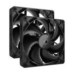 Corsair RX140 Icue Link 140MM Pwm 1700 Rpm Black Chasis Fan – Twin Pack & System Hub