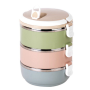 Portable Triple Layer Thermal Insulated Lunch Box