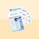 Iron On Clothing Labels - Pack Of 84